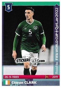 Sticker Ciaran Clark - Road to FIFA World Cup Qatar 2022 n. 452 - Panini