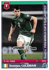 Sticker Seamus Coleman - Road to FIFA World Cup Qatar 2022 n. 453 - Panini