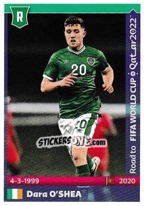 Sticker Dara O'Shea - Road to FIFA World Cup Qatar 2022 n. 456 - Panini