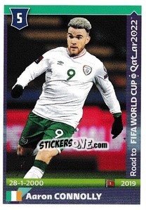 Figurina Aaron Connolly - Road to FIFA World Cup Qatar 2022 - Panini