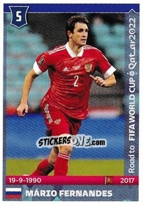 Sticker Mario Fernandes - Road to FIFA World Cup Qatar 2022 n. 469 - Panini