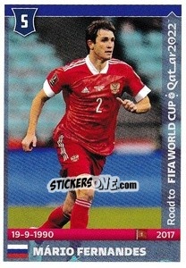 Cromo Mario Fernandes - Road to FIFA World Cup Qatar 2022 - Panini