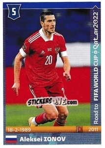 Sticker Aleksei Ionov - Road to FIFA World Cup Qatar 2022 - Panini