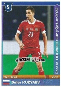 Sticker Daler Kuzyaev - Road to FIFA World Cup Qatar 2022 n. 475 - Panini