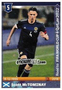 Sticker Scott McTominay - Road to FIFA World Cup Qatar 2022 n. 487 - Panini