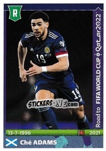 Sticker Che Adams - Road to FIFA World Cup Qatar 2022 n. 493 - Panini