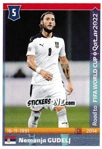 Sticker Nemanja Gudelj - Road to FIFA World Cup Qatar 2022 n. 501 - Panini