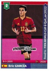 Sticker Eric Garcia - Road to FIFA World Cup Qatar 2022 - Panini