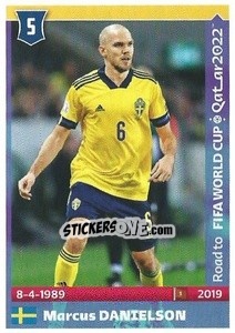 Sticker Marcus Danielson - Road to FIFA World Cup Qatar 2022 n. 529 - Panini