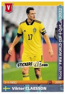 Figurina Viktor Claesson - Road to FIFA World Cup Qatar 2022 - Panini