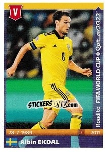 Sticker Albin Ekdal - Road to FIFA World Cup Qatar 2022 n. 533 - Panini