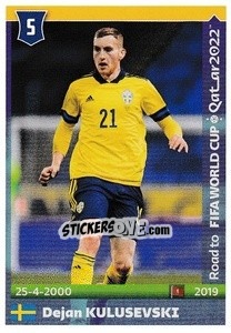 Sticker Dejan Kulusevski - Road to FIFA World Cup Qatar 2022 - Panini