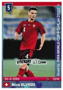 Sticker Nico Elvedi - Road to FIFA World Cup Qatar 2022 - Panini
