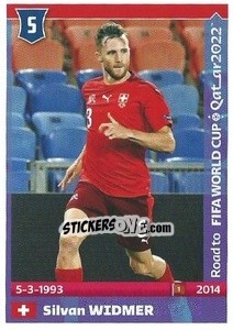 Sticker Silvan Widmer - Road to FIFA World Cup Qatar 2022 n. 547 - Panini