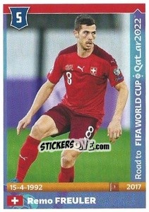 Sticker Remo Freuler - Road to FIFA World Cup Qatar 2022 n. 548 - Panini