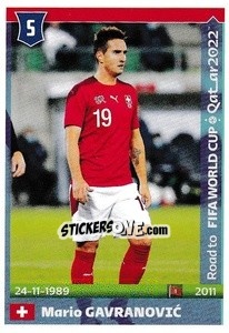 Figurina Mario Gavranovic - Road to FIFA World Cup Qatar 2022 - Panini