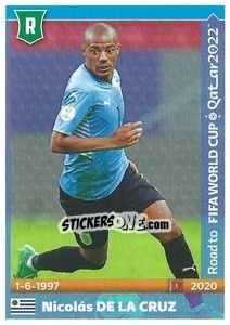 Cromo Nicolas De La Cruz - Road to FIFA World Cup Qatar 2022 - Panini