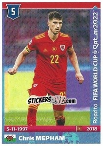 Cromo Chris Mepham - Road to FIFA World Cup Qatar 2022 - Panini