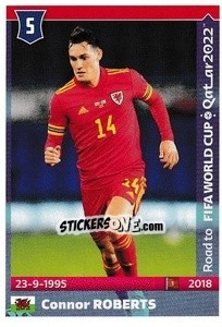 Sticker Connor Roberts - Road to FIFA World Cup Qatar 2022 - Panini