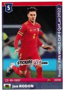 Sticker Joe Rodon - Road to FIFA World Cup Qatar 2022 n. 591 - Panini