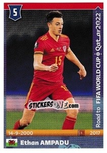 Sticker Ethan Ampadu - Road to FIFA World Cup Qatar 2022 - Panini