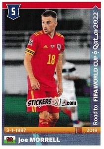 Sticker Joe Morrell - Road to FIFA World Cup Qatar 2022 n. 595 - Panini