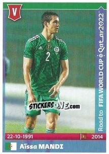 Sticker Aissa Mandi - Road to FIFA World Cup Qatar 2022 n. 4 - Panini