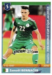 Sticker Ismael Bennacer - Road to FIFA World Cup Qatar 2022 n. 8 - Panini