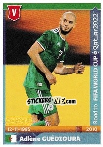 Sticker Adlene Guedioura - Road to FIFA World Cup Qatar 2022 n. 10 - Panini
