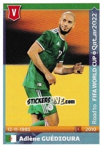 Figurina Adlene Guedioura - Road to FIFA World Cup Qatar 2022 - Panini