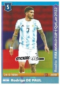 Sticker Rodrigo De Paul