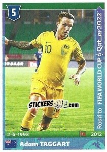 Sticker Adam Taggart - Road to FIFA World Cup Qatar 2022 - Panini
