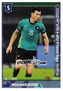 Sticker Mitchell Duke - Road to FIFA World Cup Qatar 2022 n. 45 - Panini