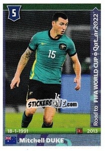 Sticker Mitchell Duke - Road to FIFA World Cup Qatar 2022 - Panini