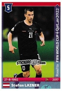 Sticker Stefan Lainer - Road to FIFA World Cup Qatar 2022 - Panini