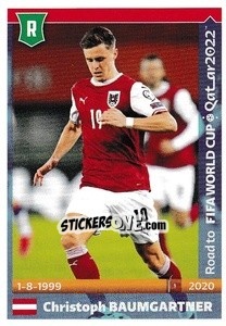 Sticker Christoph Baumgartner - Road to FIFA World Cup Qatar 2022 - Panini