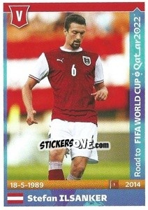 Figurina Stefan Ilsanker - Road to FIFA World Cup Qatar 2022 - Panini