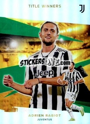 Figurina Adrien Rabiot - Juventus 2021-2022 - Topps