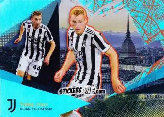 Cromo Dejan Kulusevski - Juventus 2021-2022 n. 32o - Topps