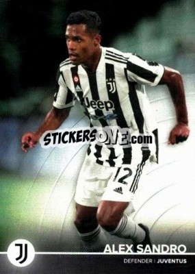 Sticker Alex Sandro - Juventus 2021-2022 n. 5 - Topps