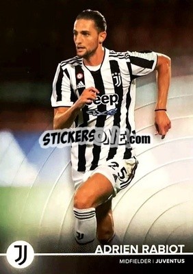 Sticker Adrien Rabiot - Juventus 2021-2022 n. 13 - Topps