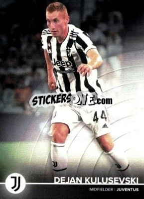 Sticker Dejan Kulusevski - Juventus 2021-2022 n. 16 - Topps