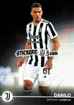 Sticker Danilo - Juventus 2021-2022 n. 18 - Topps