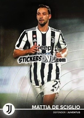 Sticker Mattia De Sciglio - Juventus 2021-2022 n. 22 - Topps