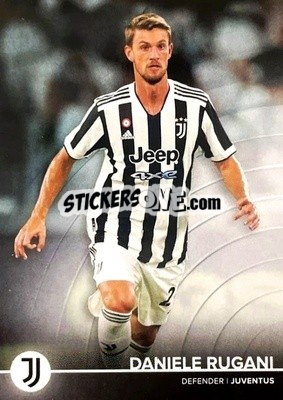 Sticker Daniele Rugani - Juventus 2021-2022 - Topps