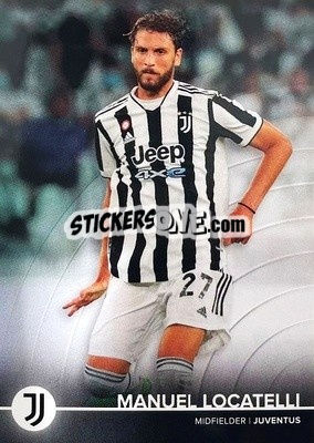 Sticker Manuel Locatelli - Juventus 2021-2022 - Topps