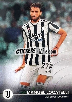 Sticker Manuel Locatelli - Juventus 2021-2022 n. 24 - Topps