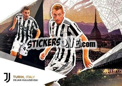Sticker Dejan Kulusevski - Juventus 2021-2022 n. 32 - Topps