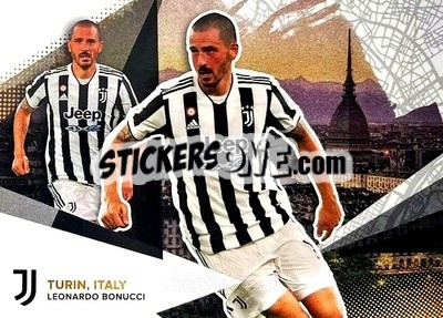 Sticker Leonardo Bonucci - Juventus 2021-2022 - Topps