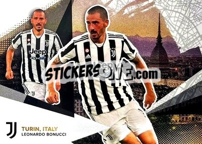 Sticker Leonardo Bonucci - Juventus 2021-2022 n. 35 - Topps
